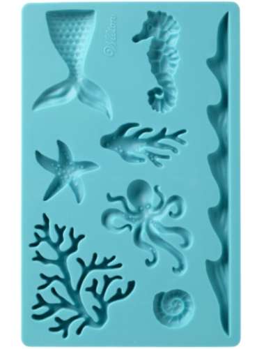 Sea Life Silicone Mould - Click Image to Close